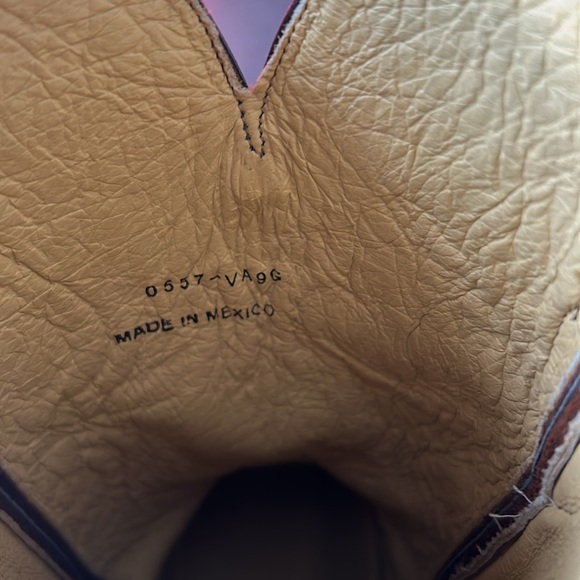 Tony Lama Vaquero Kids Brown Western Cowboy Boots size 5B - Picture 3 of 6